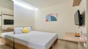 Kamar Deluks | 1 kamar tidur, meja kerja, ruang kerja ramah laptop, dan Wi-Fi gratis