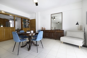 Apartamento | Área de estar | TV LED 32 polegadas com canais digitais