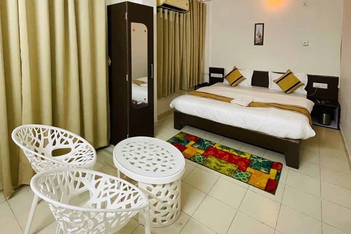 Deluxe-Doppelzimmer, 1 Schlafzimmer, Bergblick