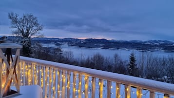 Utsikt fra overnattingsstedet
