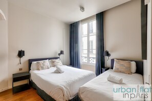 2 chambres, fer et planche à repasser, Wi-Fi gratuit, draps fournis