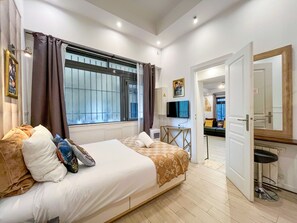 1 bedroom, iron/ironing board, free WiFi, bed sheets