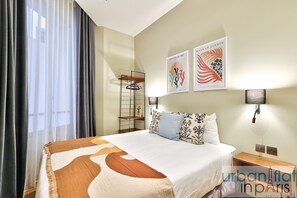 3 chambres, fer et planche à repasser, accès au Wi-Fi (inclus)