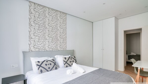 3 habitaciones, wifi gratis y ropa de cama 