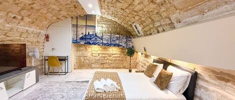 1 Schlafzimmer, Bügeleisen/Bügelbrett, kostenloses WLAN, Bettwäsche