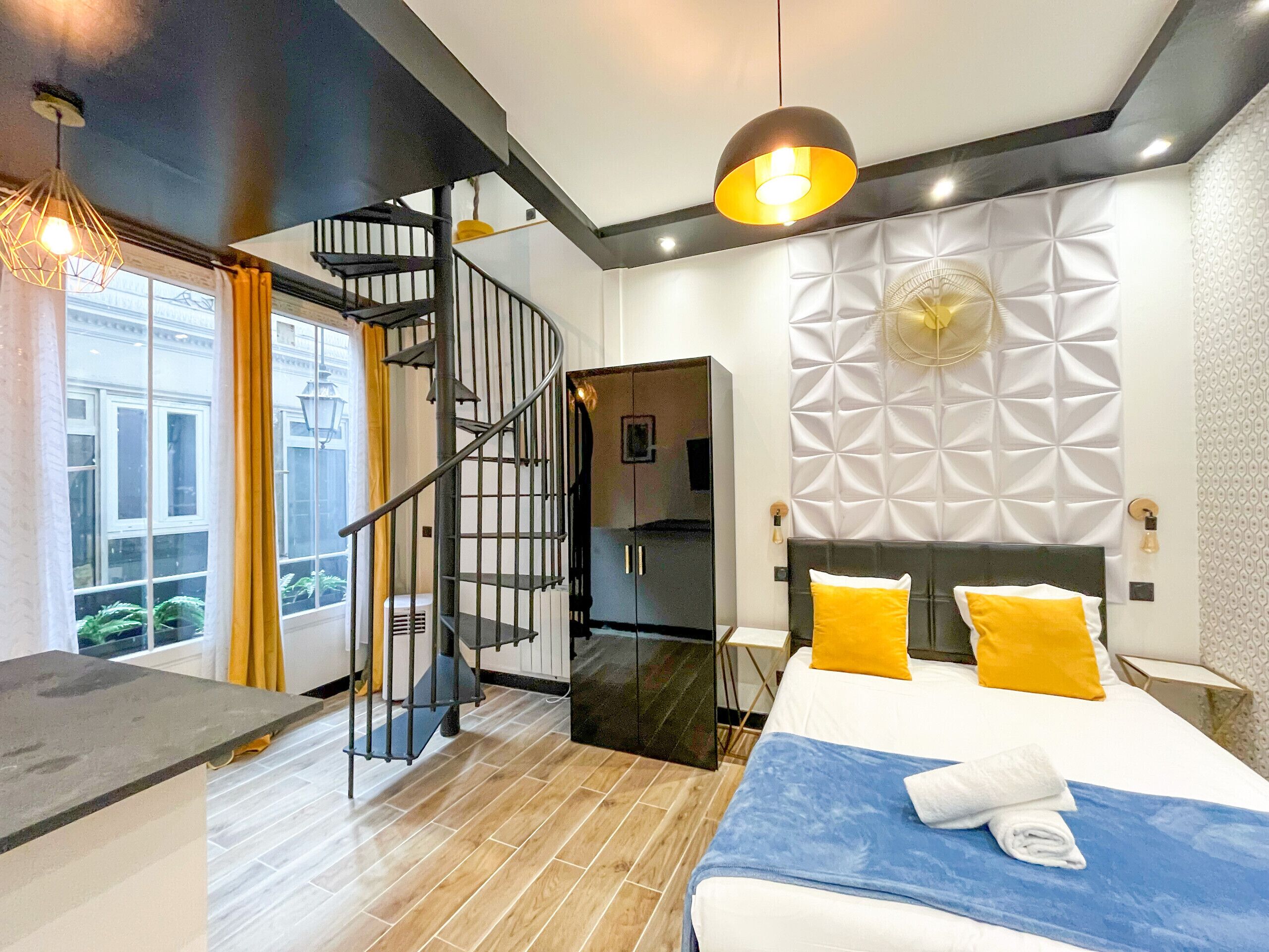 1 soverom, strykejern/-brett, wi-fi (inkludert) og sengetøy