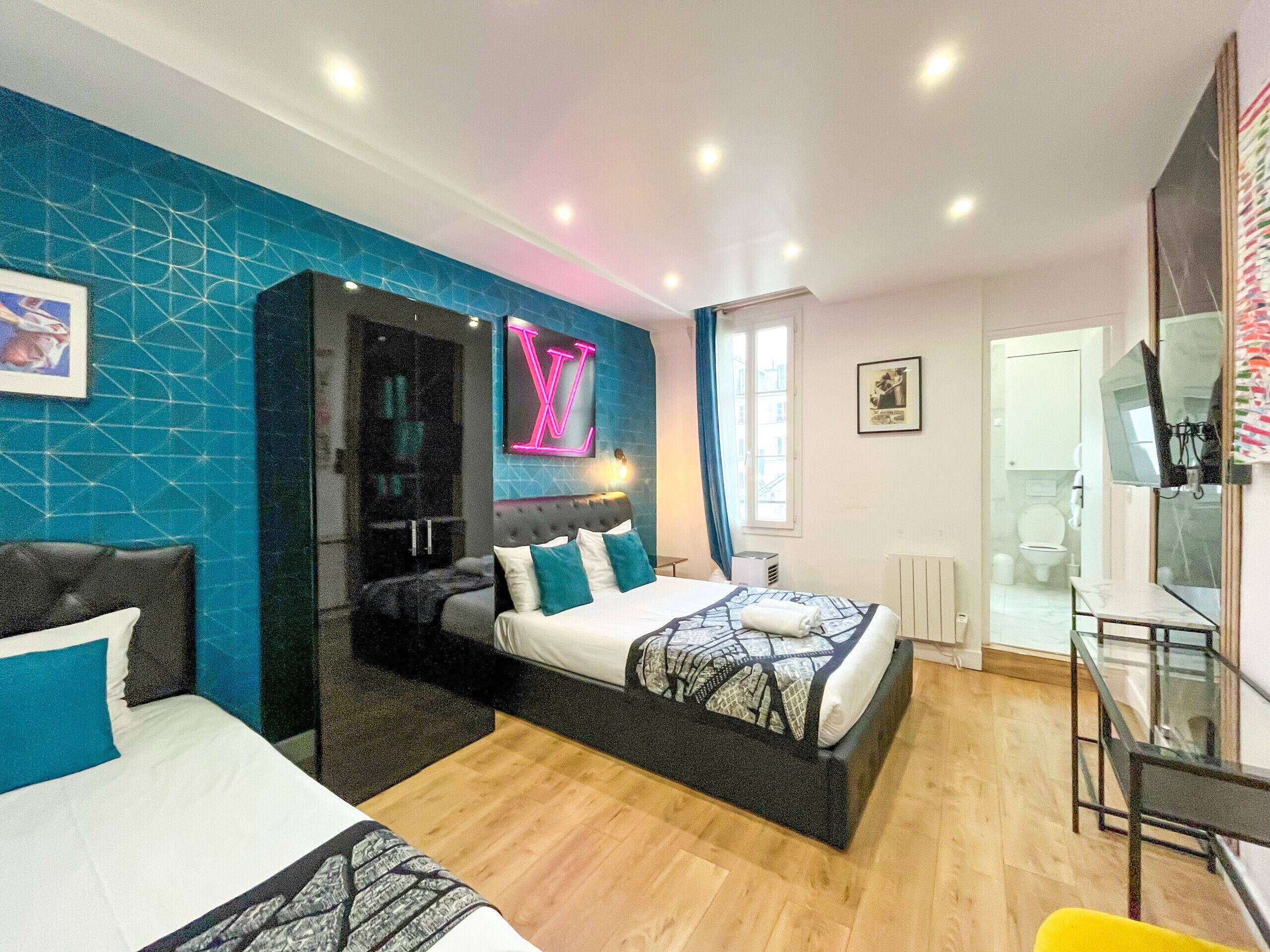 1 bedroom, iron/ironing board, free WiFi, bed sheets