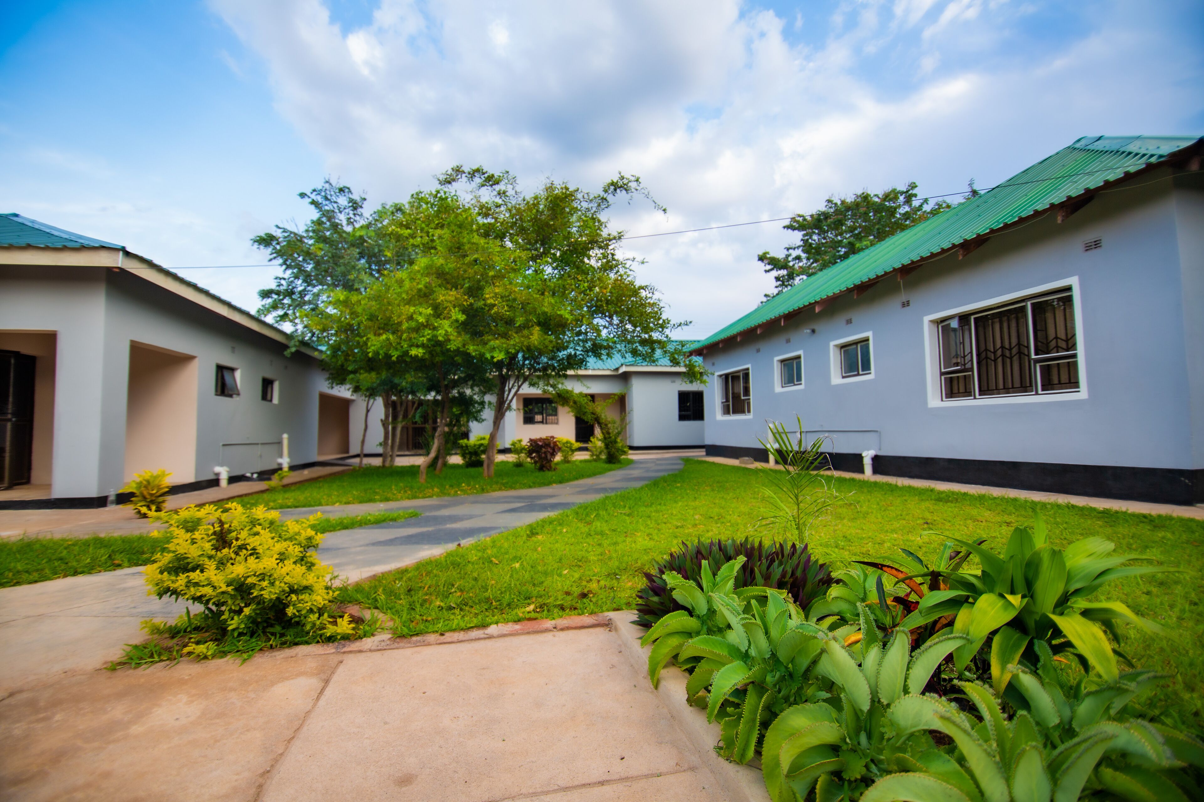 Façade de l’hébergement