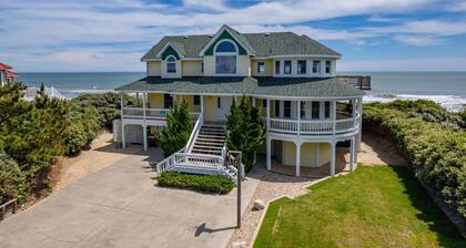 Beach Haven-Oceanfront, awesome ocean views, newly remodeled!!