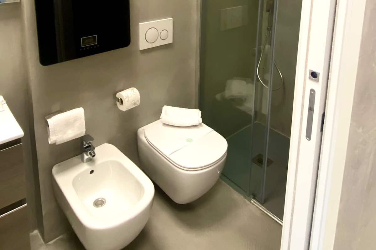 Camera 3 | Banyo | Duş, saç kurutma makinesi, bide, havlu