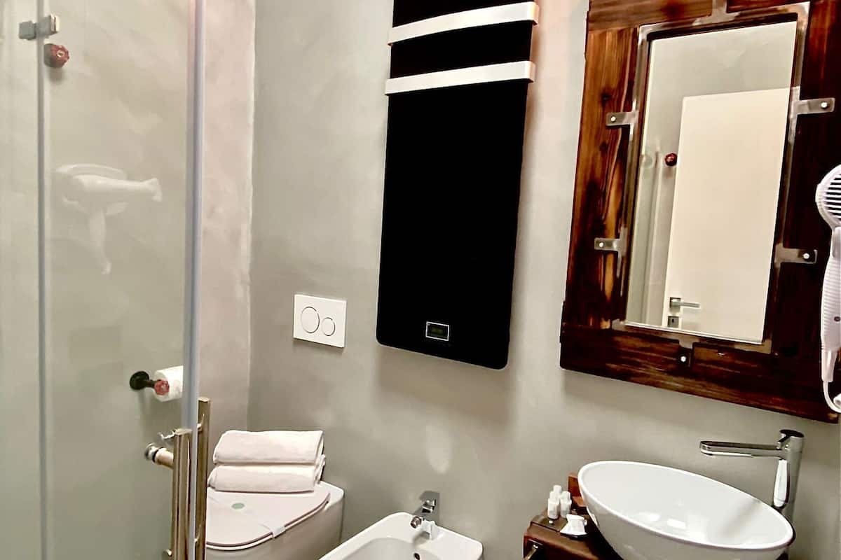 Camera 6 | Banyo | Duş, saç kurutma makinesi, bide, havlu