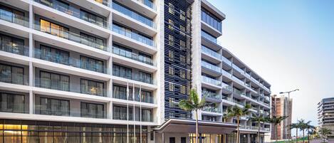 Fassade der Unterkunft