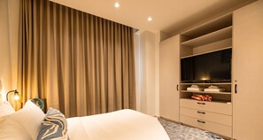 1 غرفة نوم ومكواة/لوح كي وواي فاي وملاءات أسرّة