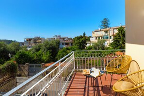 Leilighet, 1 soverom, balkong | Terrasse/patio
