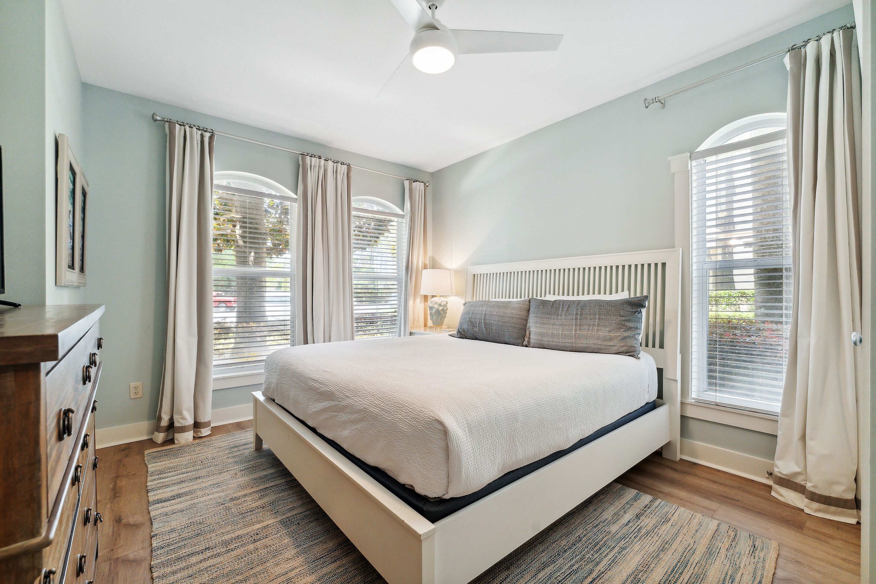 Condo, 3 Bedrooms, Resort View (C101) | 3 bedrooms, individually decorated, individually furnished, desk