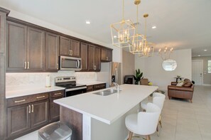 Fridge, microwave, oven, stovetop - Stunning Brand New 3 Bedroom, 2.5 Bathroom Luxury Townhome with Loft. (Deerfield Beach)