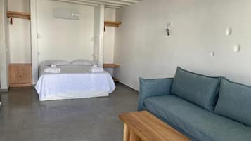 Estúdio luxo, 1 quarto, para não fumantes (11) | Cofres nos quartos, cortinas blackout, ferros/tábuas de passar roupa