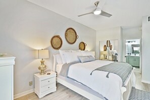 2 bedrooms, iron/ironing board, travel cot, WiFi