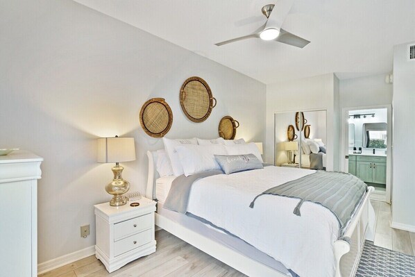 2 bedrooms, iron/ironing board, travel cot, WiFi