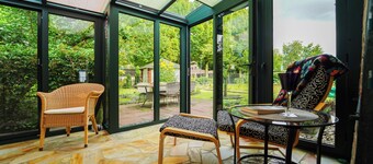Our rustic weaving mill with garden oasis in the heart of Münsterland
