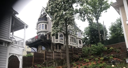 Castle in The Sky ! Beautifully Renovated Victorian one Block from Main St.