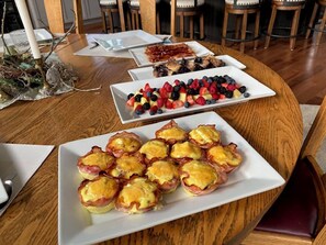 Petit déjeuner composé de spécialités régionales compris tous les jours