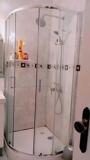 Towels, soap, toilet paper