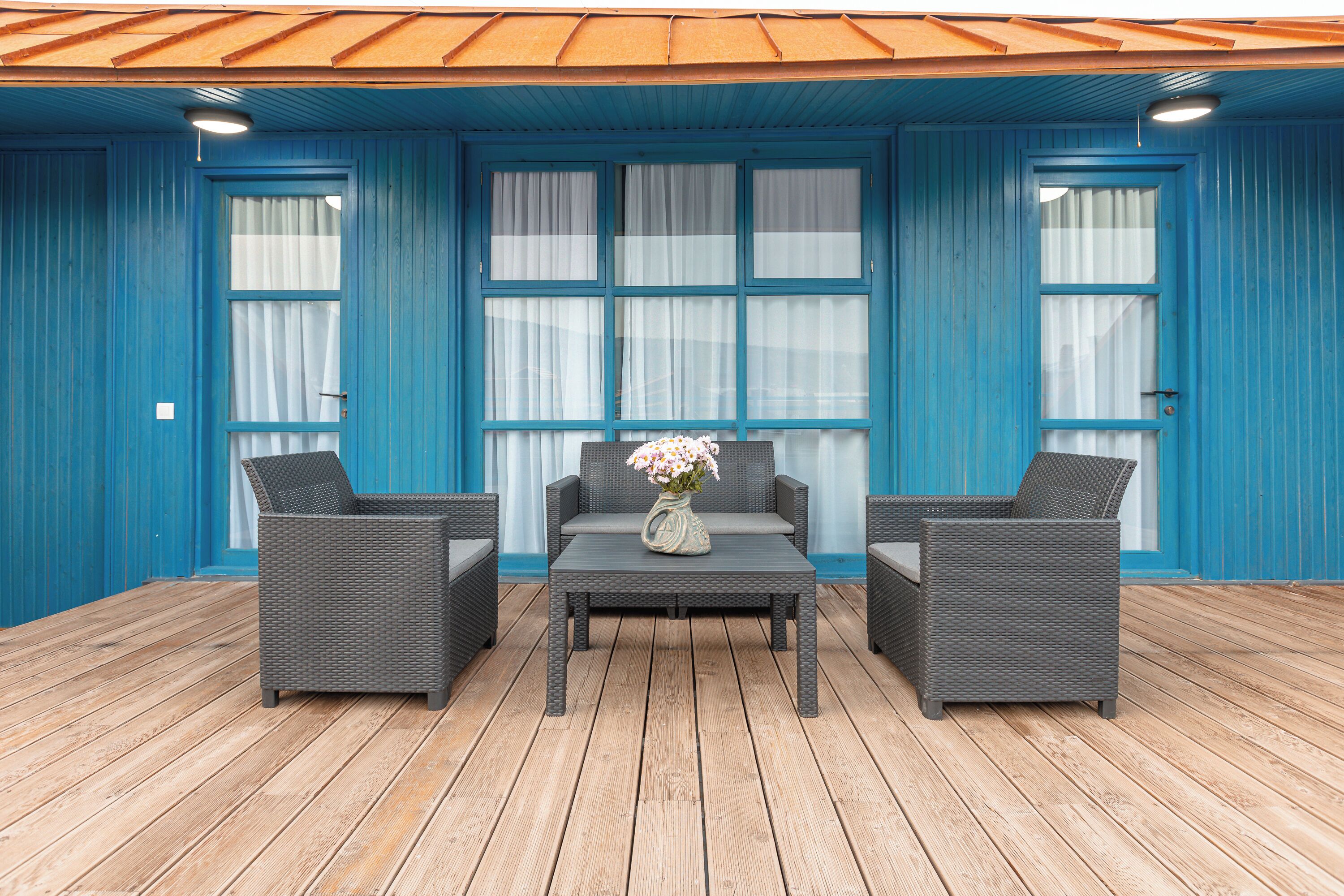 Panoramic Double or Twin Room | Terrace/patio