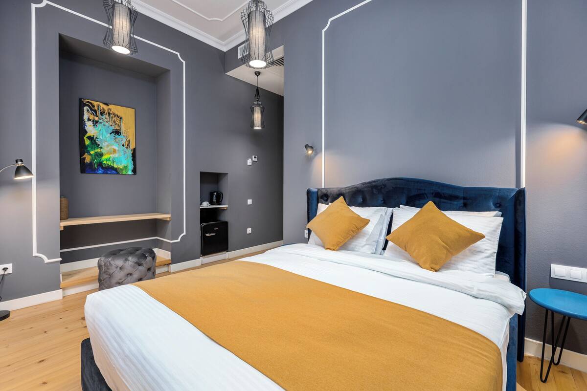 Classic Double Room, City View | Premium bedding, minibar, in-room safe, soundproofing