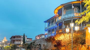 Front of property – evening/night