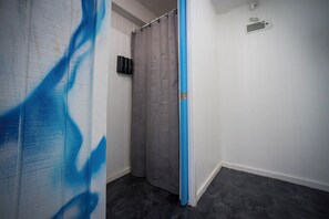 Soap, shampoo, toilet paper