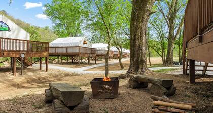 Furnished Glamping Tent/King Bed/Access to the Red River - Elusive Elk - #1