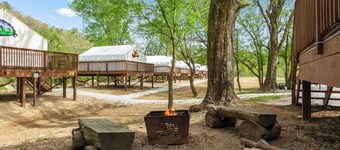 Furnished Glamping Tent/King Bed/Access to the Red River - Elusive Elk - #1