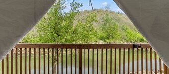 Furnished Glamping Tent/King Bed/Access to the Red River - Hallowed Horse - #2
