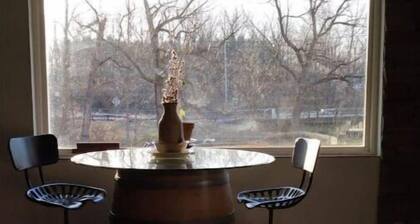 Creeks Edge offers full access to charming 8 acres along the river.