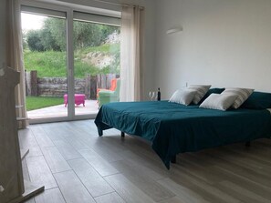1 bedroom, WiFi, bed sheets, wheelchair access - The Terrace on the Hill (Fumane)