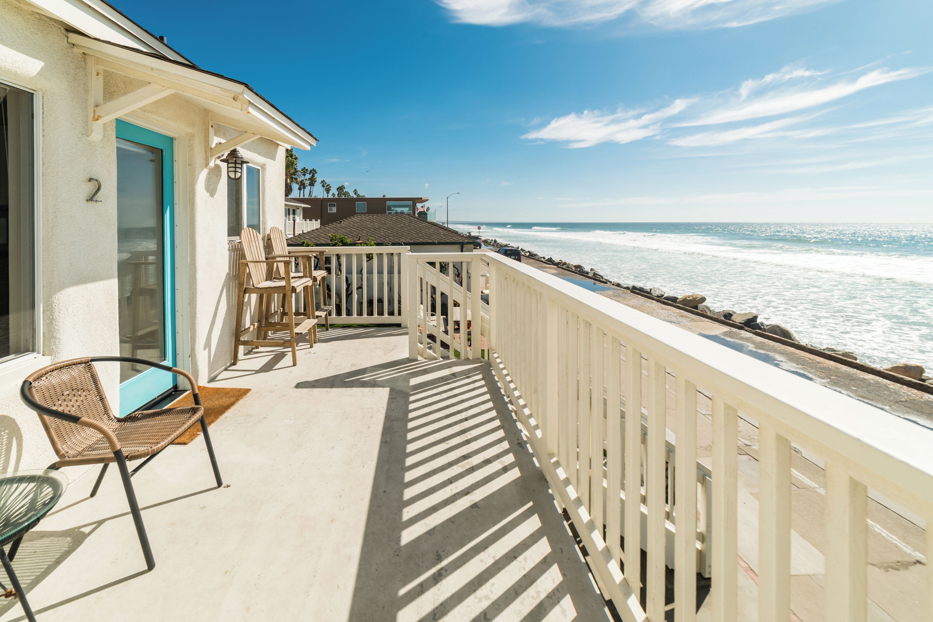 Lägenhet - 1 queensize-säng med bäddsoffa - balkong - havsutsikt (Unit 2) | Boendeområde