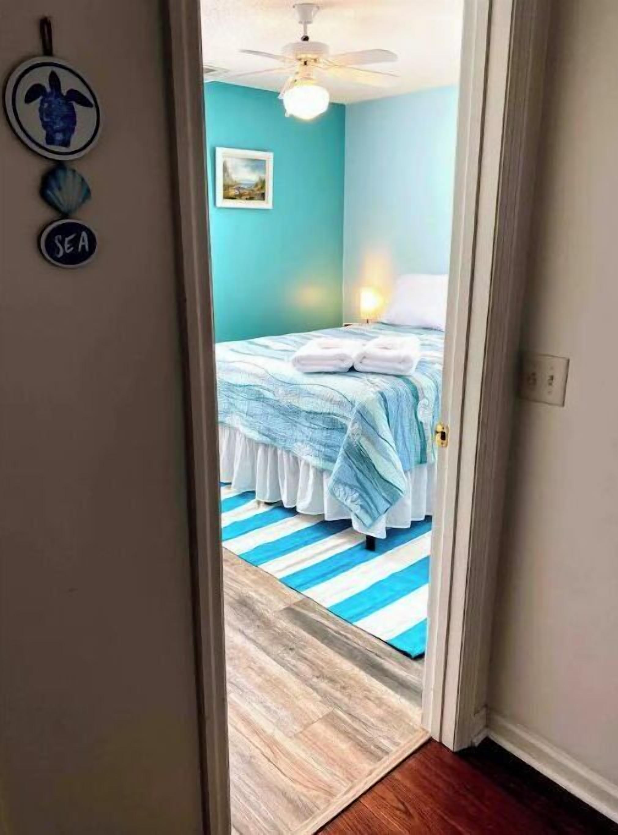 3 soverom, strykejern/-brett, wi-fi (inkludert) og sengetøy