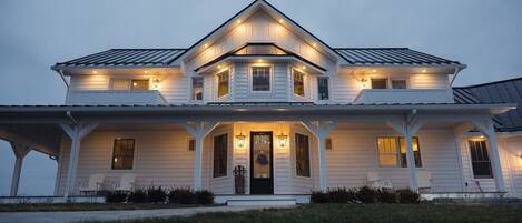 Majoituspaikan julkisivu