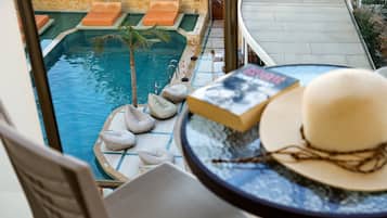 Habitación estándar, vistas a la piscina | Terraza o patio