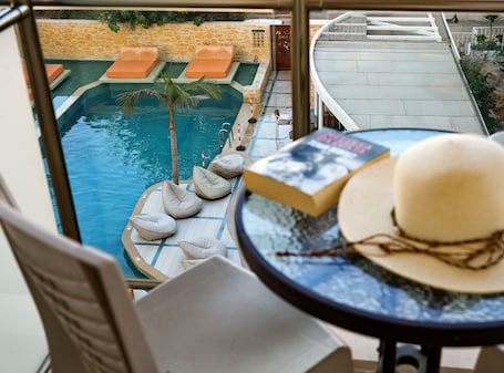Standard Room, Pool View | Terrace/patio. Asana Hotel