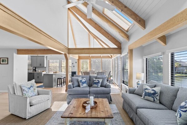 TV - Island Serenity Lake View 3 Bedroom with Amenities (Pawleys Island)