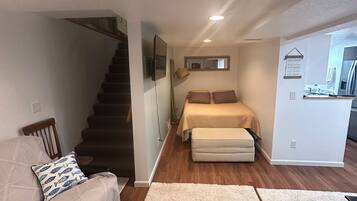 1 chambre, fer et planche à repasser, Wi-Fi, draps fournis