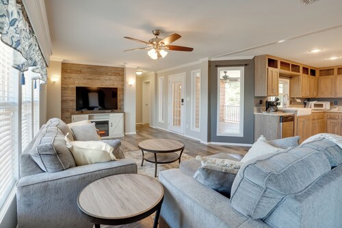 Fisherman’s Paradise: Lake-View Home in Many!