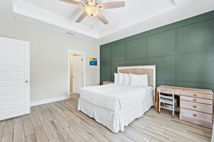 3 habitaciones y espacio para trabajar con laptop