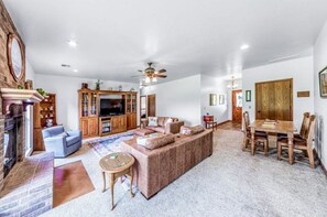 Smart TV, books, video library