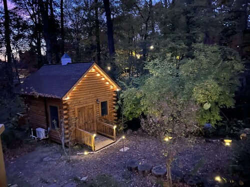 Tiny House / Log Cabin in beautiful wooded urban setting