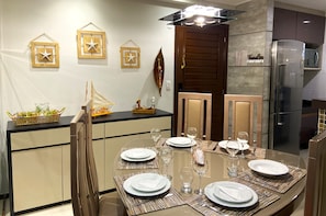 Dining room - Apartamento Vista Mar - Destino BSM 209 (Barra de São Miguel)