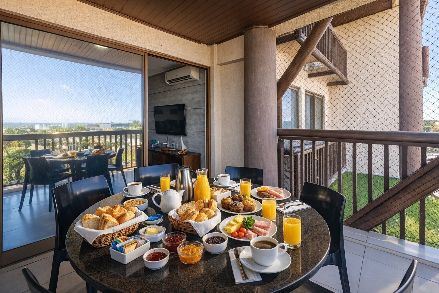 Apartamento | Restaurante al aire libre