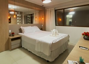 Apartamento | 2 quartos, roupas de cama premium, individualmente decorados